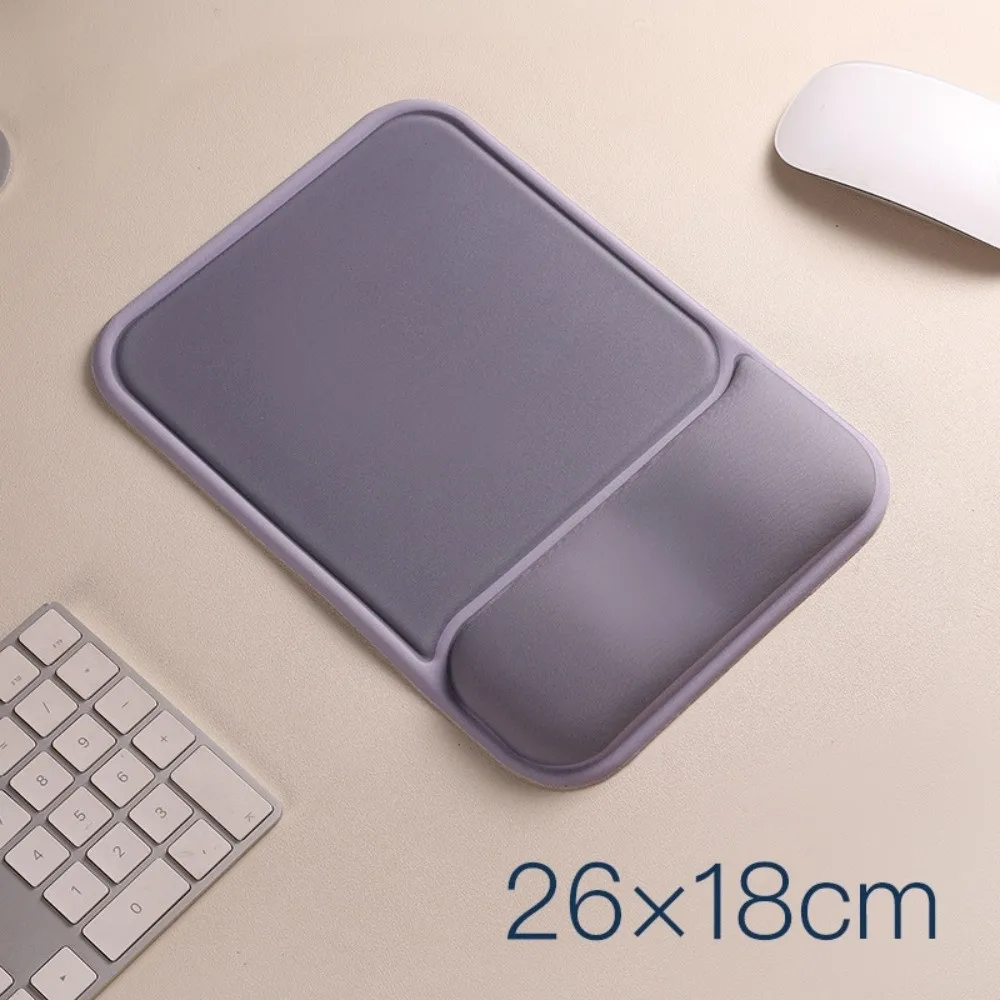 Silicone Wrist Rest Mouse Pad Non-Slip Smooth Surface Mouse Pad With Wrist Rest Soft Thick Sponge Keyboard Wrist Support