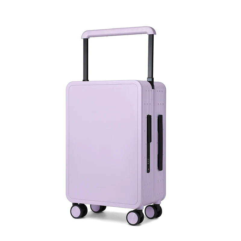 Leavesking stylish design lightweight cabin PC travel case small suitcases carry on boarding luggage trolley bag