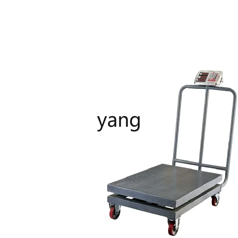 CX  Electronic scale with wheels 600kg Movable table scale Scale