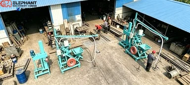 High Pressure GRC Concrete Sprayer Automatic GRC Shotcrete Machine for Villa Exterior Wall Ornaments