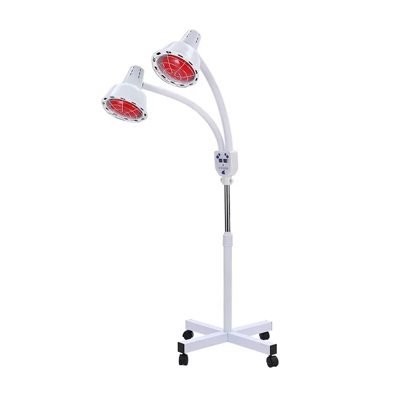 Floor standing Physical Therapy Red Light Infrared Light Therapy Devices 2/250W Near Infrared Therapy Lamp for rehabilitation