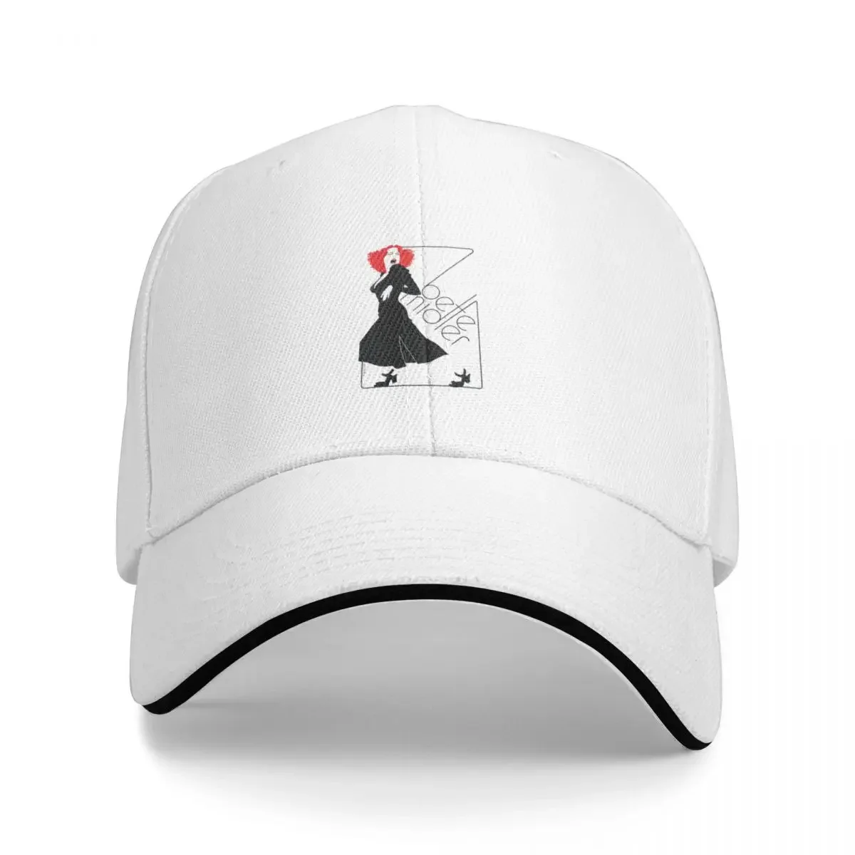 Bette Midler Premium Scoop T-Shirt Baseball Cap Trucker Cap Beach Bag New Hat foam party Hat Elegant Women's Hats Men's