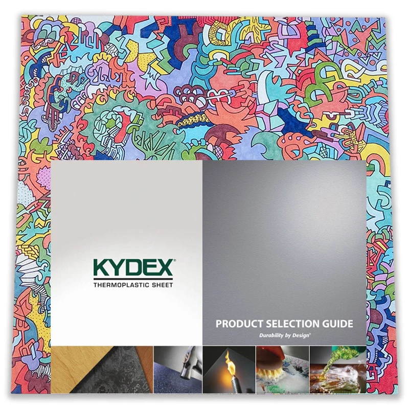 4 Sizes Image Camouflage KYDEX Thermoplastic Plate Board Thermoform Sheet For Knife Sheath Scabbard Holsters DIY Making Material