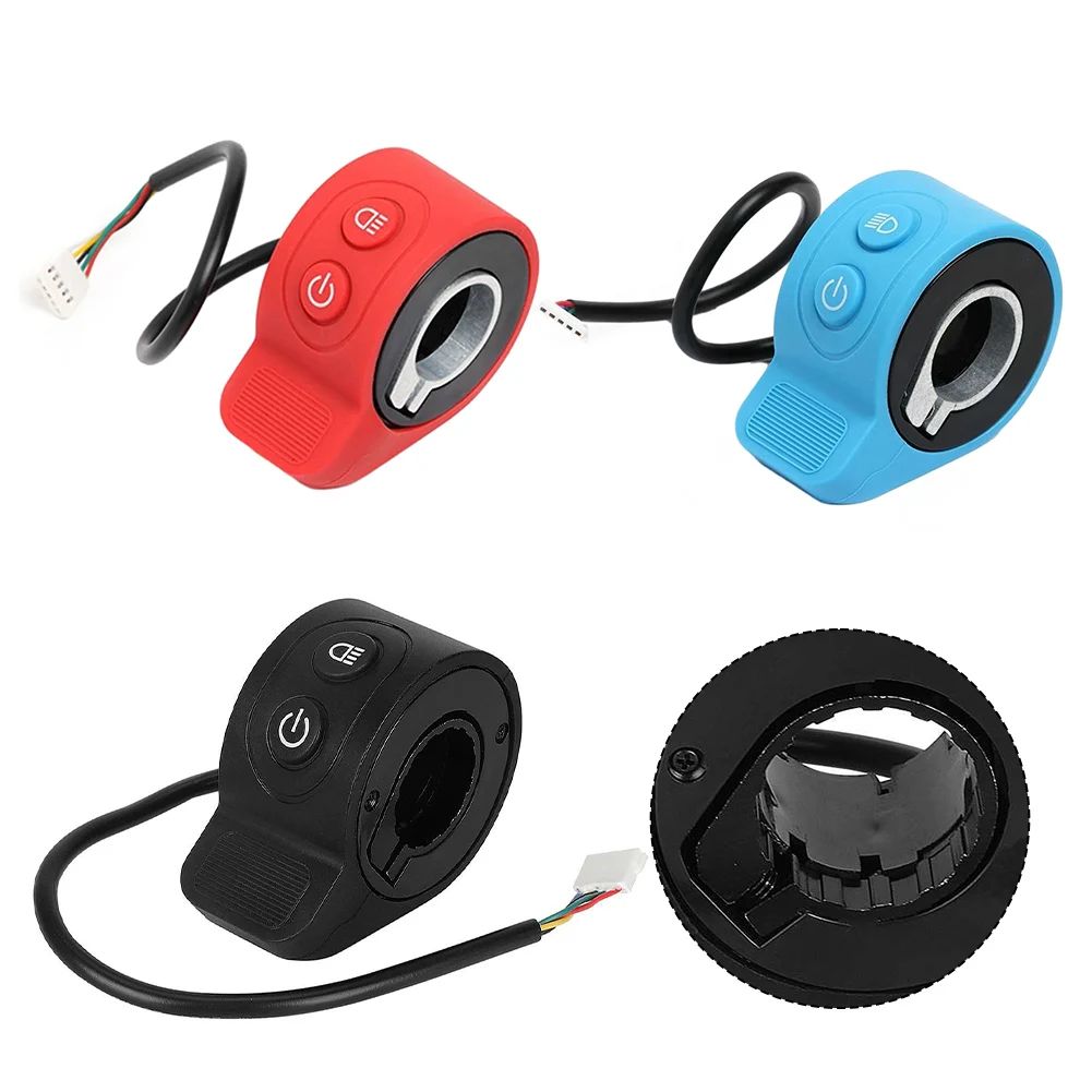 

E-Scooters Finger Throttle Accelerator For HX X6 X7 X8 Speed Controller Throttle Knob Assembly Parts Scooter Accessory