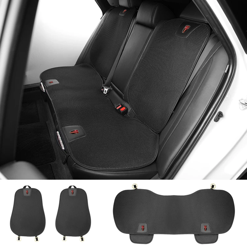 

Car Seat Ice Silk Cushion Breathable Backrest Protector Cover Interior For Hongqi HS5 H5 H9 E-QH5 HS7 E-HS9 H7 E-HS3