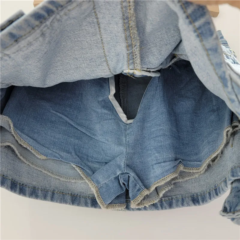 Jupes en jean pour femmes, Streetwear, jupe Cargo, poches multiples, taille haute, extensible, délavé, Y2k, en détresse, Vintage, ligne A, été 2025