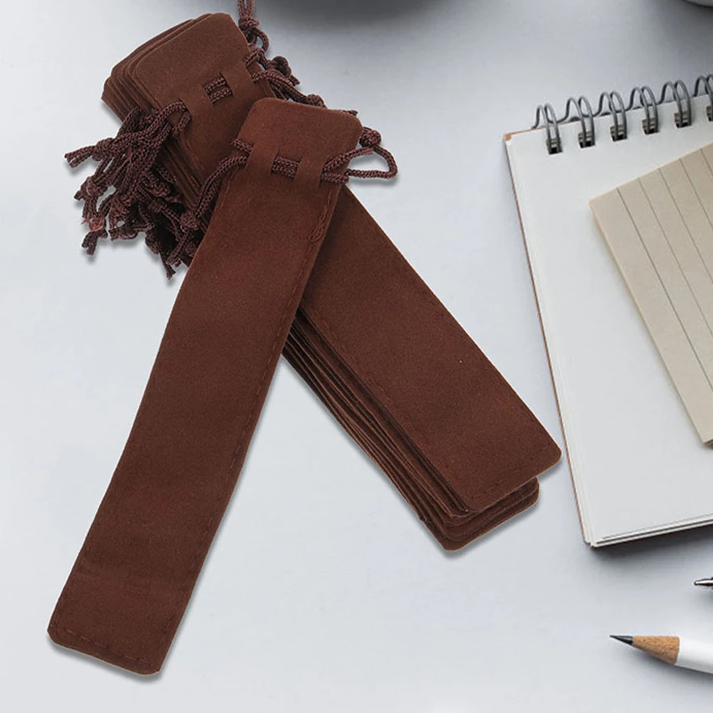 

15Pcs Lint Pen Pouches Compact Pen Protection Bags for Men Women Great Complement to Writing Accessories on Go