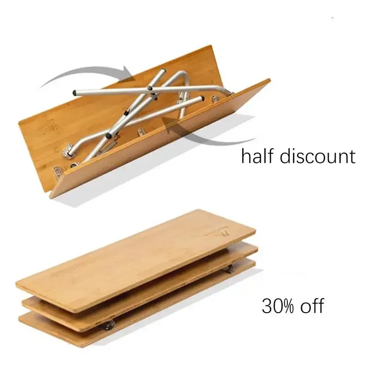 zz Table pliante portable pour camping, table en bois pliable, bureau  pique-nique, cuisine, table basse, salle à manger