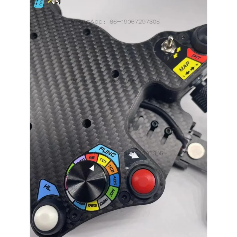 Analog Racing Wheel Hub Button Encoder Center Box Paddle Pedal