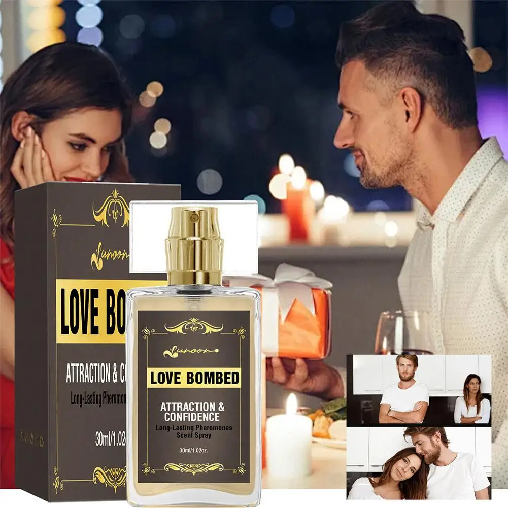 50ML Attraction & Confidence Male Oil Infused Long-Lasting Pheromones Scent Spray