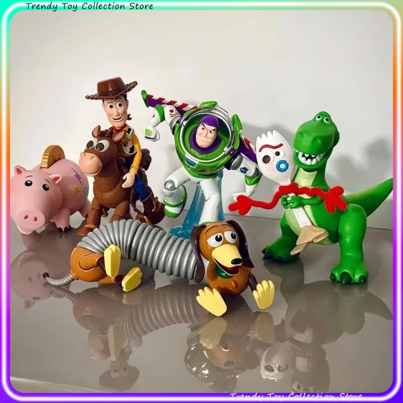 

Toy Story Playful Moment Series Blind Box Trendy Toy Buzz Lightyear Figure Collectible Desktop Ornament Perfect Gift