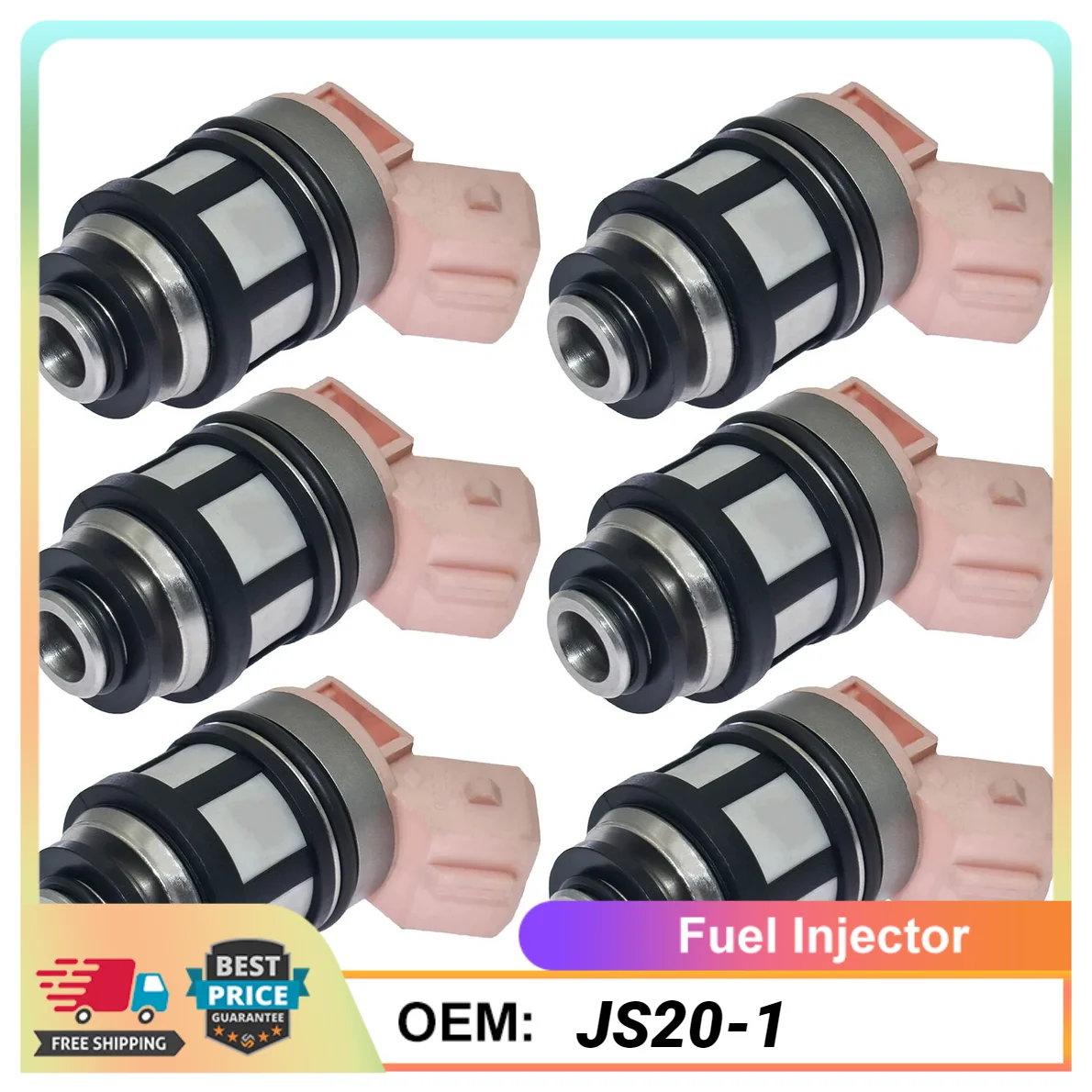 

6PCS Fuel Injector JS20-1 16600-88G00 16600-88G10 16600-88G11 For Mercury Villager, Nissan Pathfinder D21 Quest Pickup