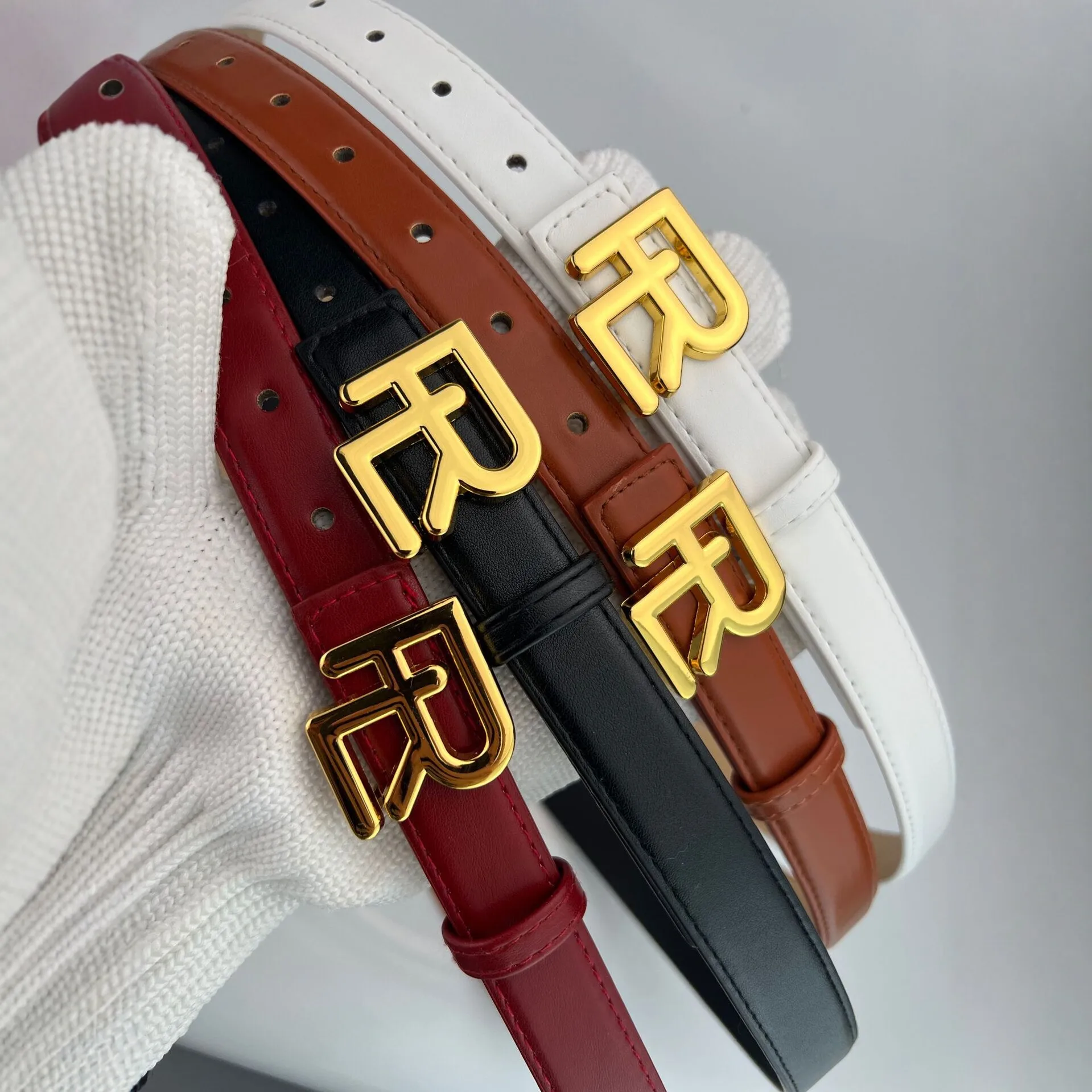New Belt For Women Fashionable Belt Female Metal Buckle Women's Belt Leisure Dress Jeans Waistband