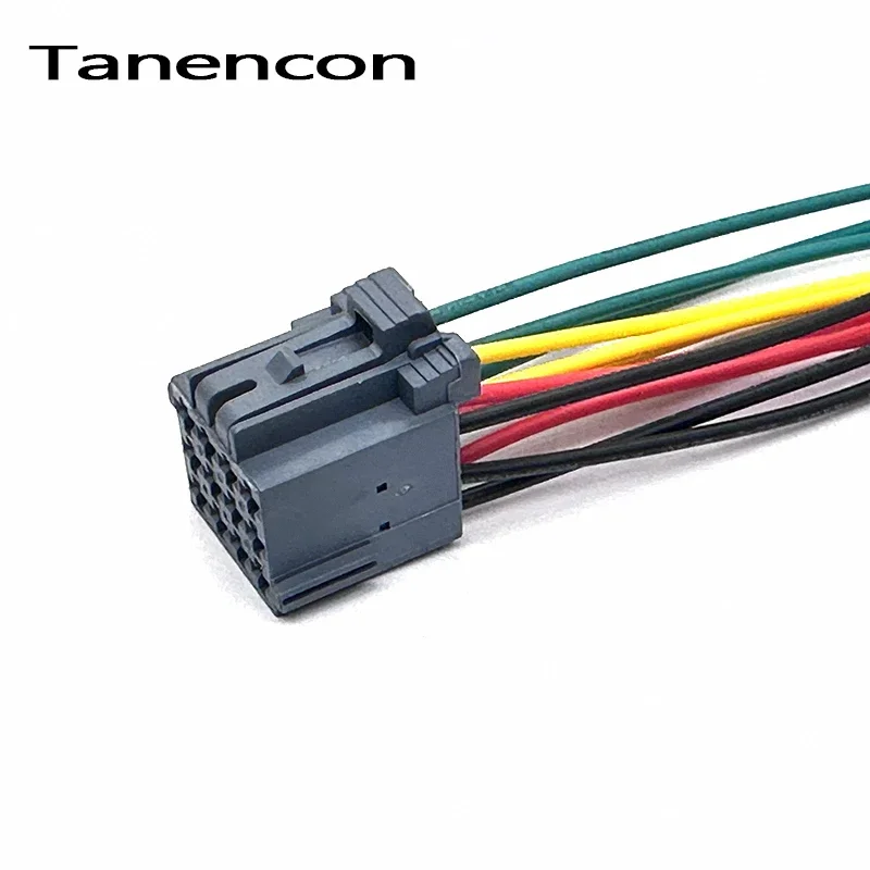 12 Pin AMP TE Male Female Car CD Player Wire Harness Cable Plug 1-967622 Auto Connector Heavy Truck Connector Plug 1-967627