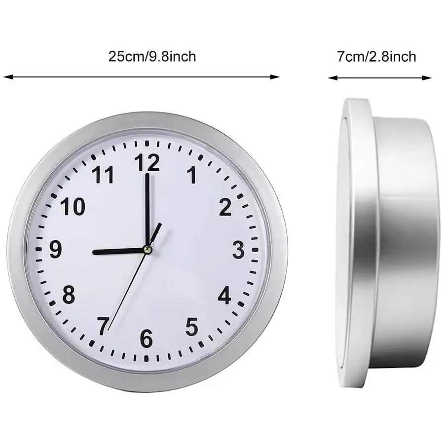 Wall Clock With Hidden Compartment Sight Secret Hide Cash Jewelry Keys Valuables Safe Box For Home Office Decoration Safe