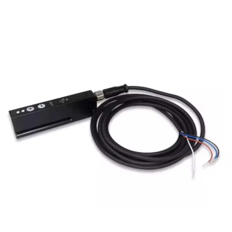 Photoelectric switch, trough-type cross-beam label recognition machine sensor, opaque label