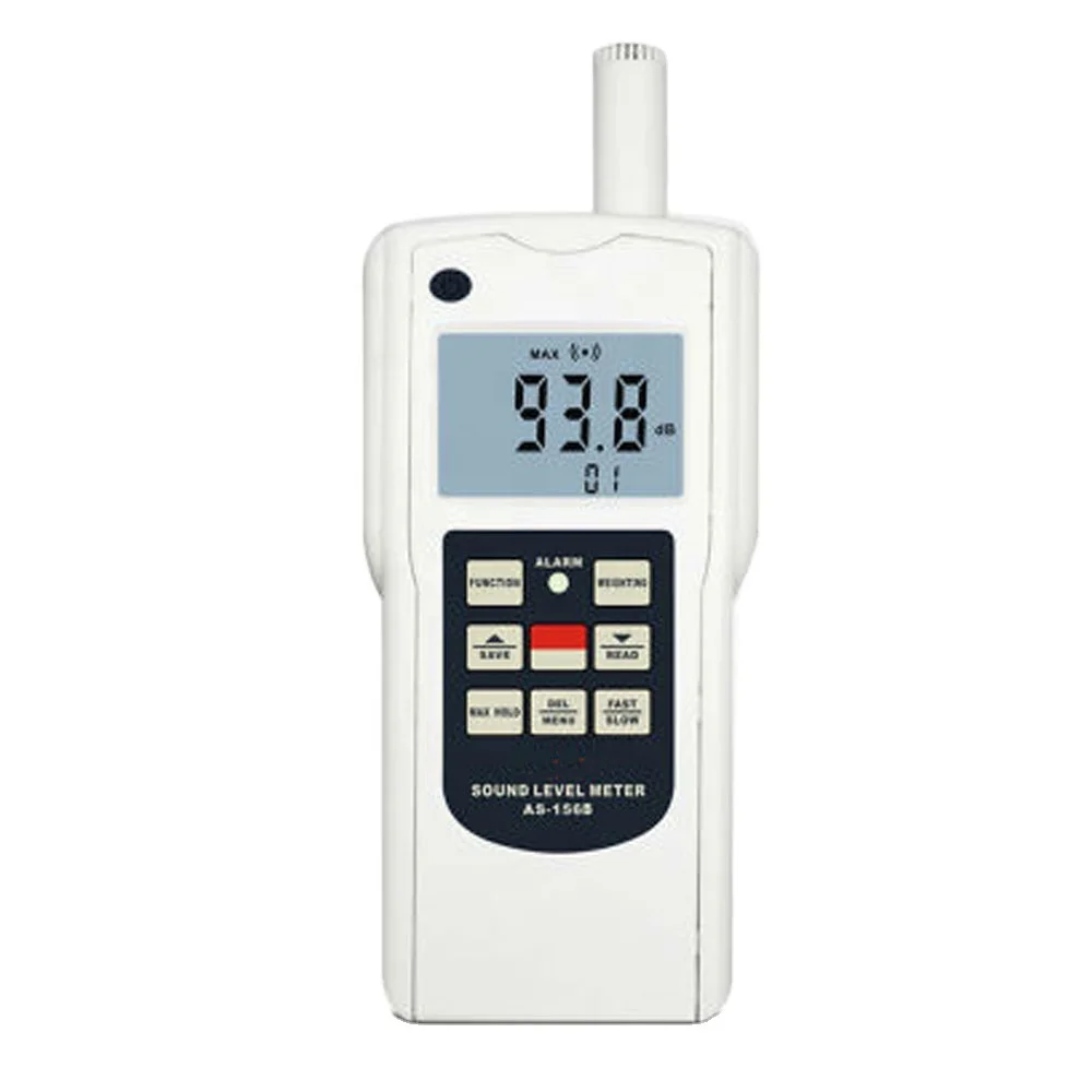 AS-156B Professional Mini Digital High Accuracy Sound Level Meter Monitoring Indicator Tester