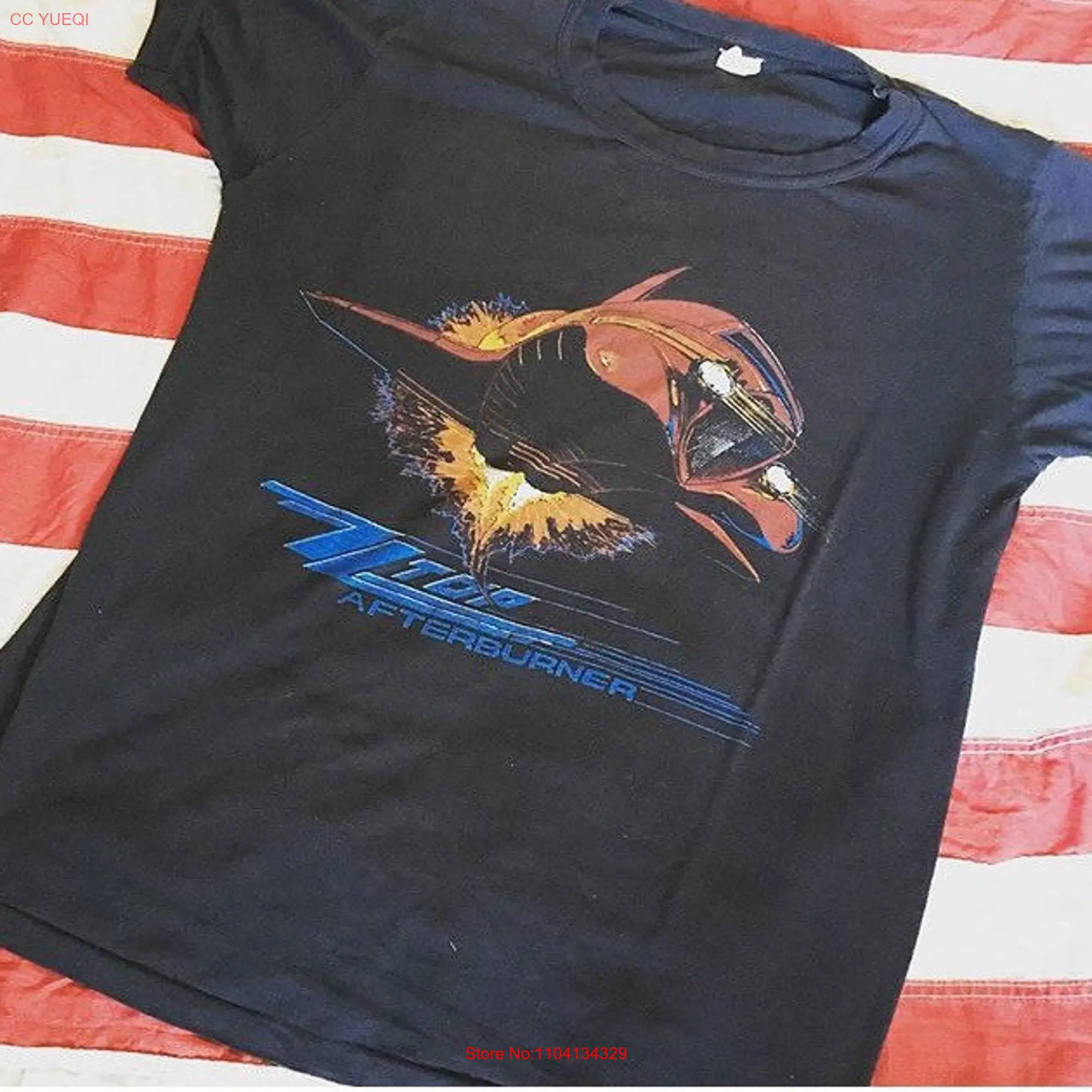 Late 70s early 80s ZZ Top afterburner promo shirt long or short sleeves