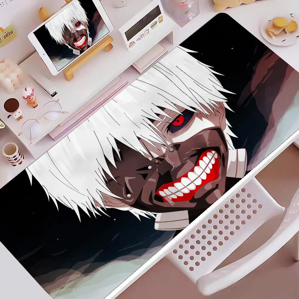 

Japanese anime Tokyo Ghoul Mouse Pad E-sports gaming mouse pad oversized personalized desk pad keyboard mouse pad