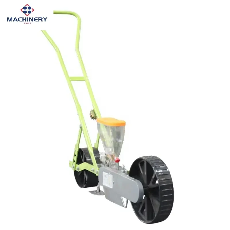 High Precision 2-Row Hand Planter Mini Sized Potato Seeder Sowing Machine Farm Vegetables Transplanter for Small Seeds for
