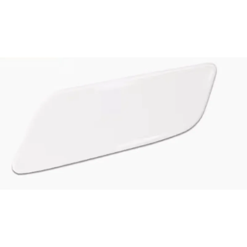 Headlight Cleaning Cover Spray Cover Front Bumper Plate White Sliver Black for Chevrolet Malibu 2016 -2019