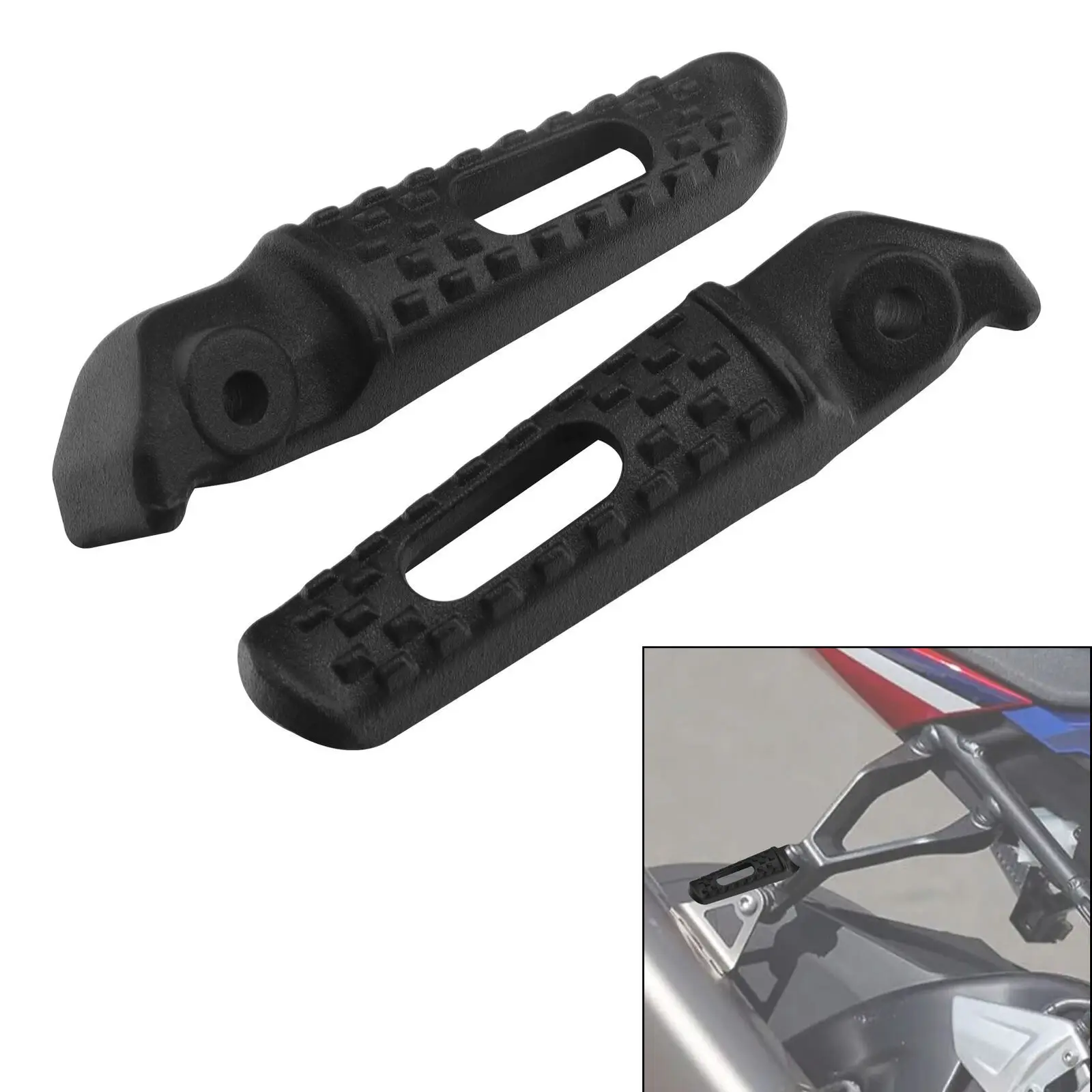 

For Honda CBR600RR 2003-2023 CBR1000RR 2004-2016 Motorcycle Rear Footrests Foot Pegs Aluminum CBR 1000RR CBR 600RR