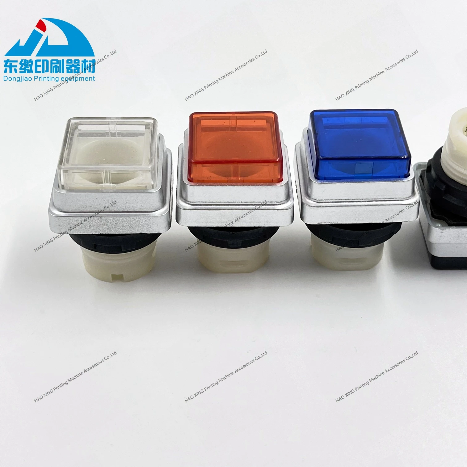 

Printing Machinery Parts Bush Button for Heidelberg Printing Accessories White Blue Red Black Plastic Switch Button Top Quality