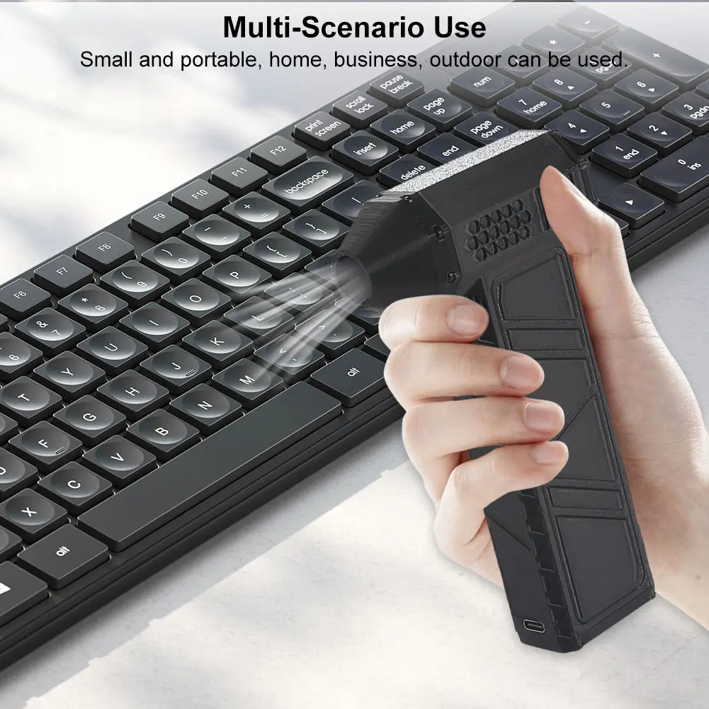 ミニターボジェットファン,130000rpm,ブラシレスモーター,強力な気流,3000mah,家庭用,屋外用,車用