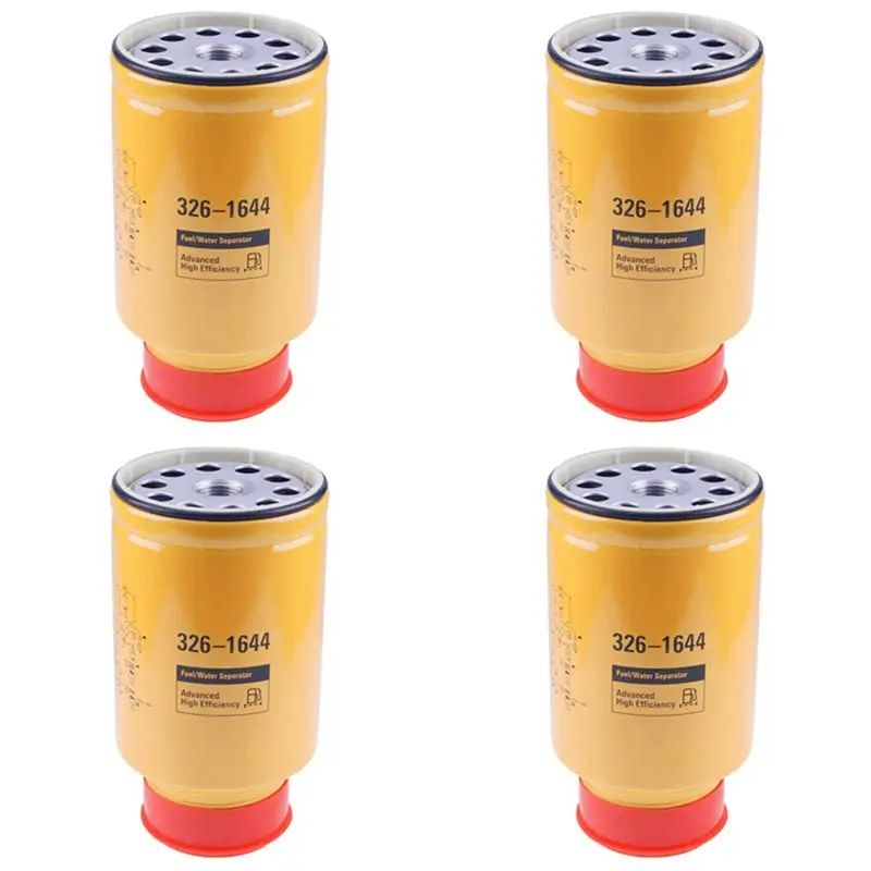 

4X 326-1644 3261644 1R0770 Diesel Oil Water Separator Filter For Caterpillar CAT 320C 320D 323D 325D 329D 330D 336D