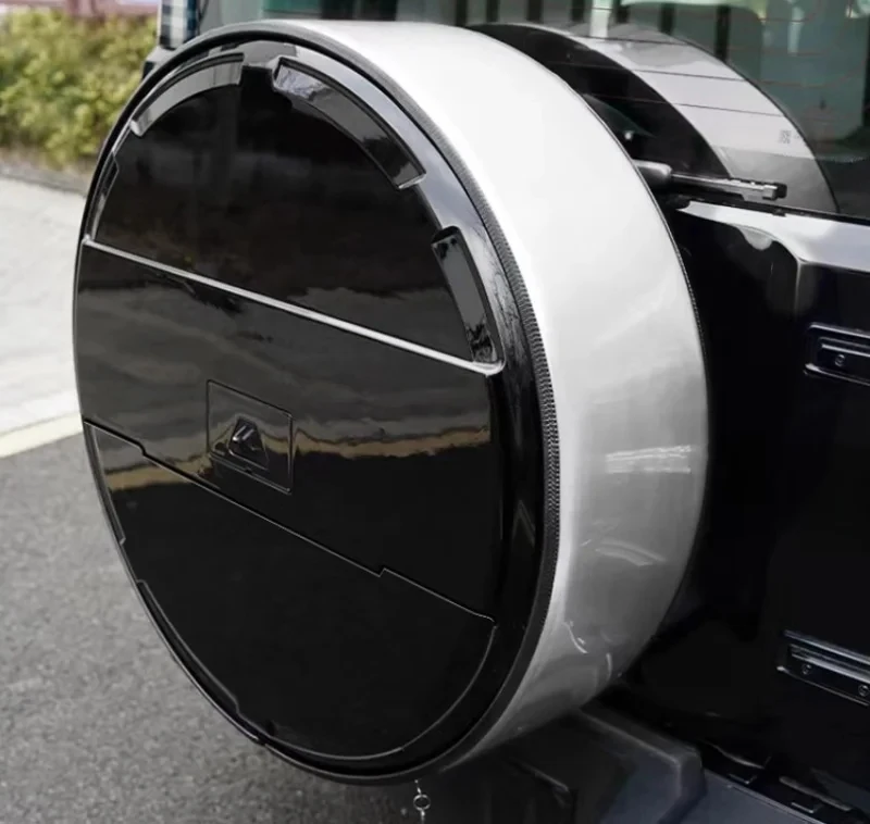 Car Thickened Spare Tire Cover Fit for Jetour Traveller T2 2023 2024 2025 19-inch 20-inch Stainless Steel Spare Tire Cover view 4