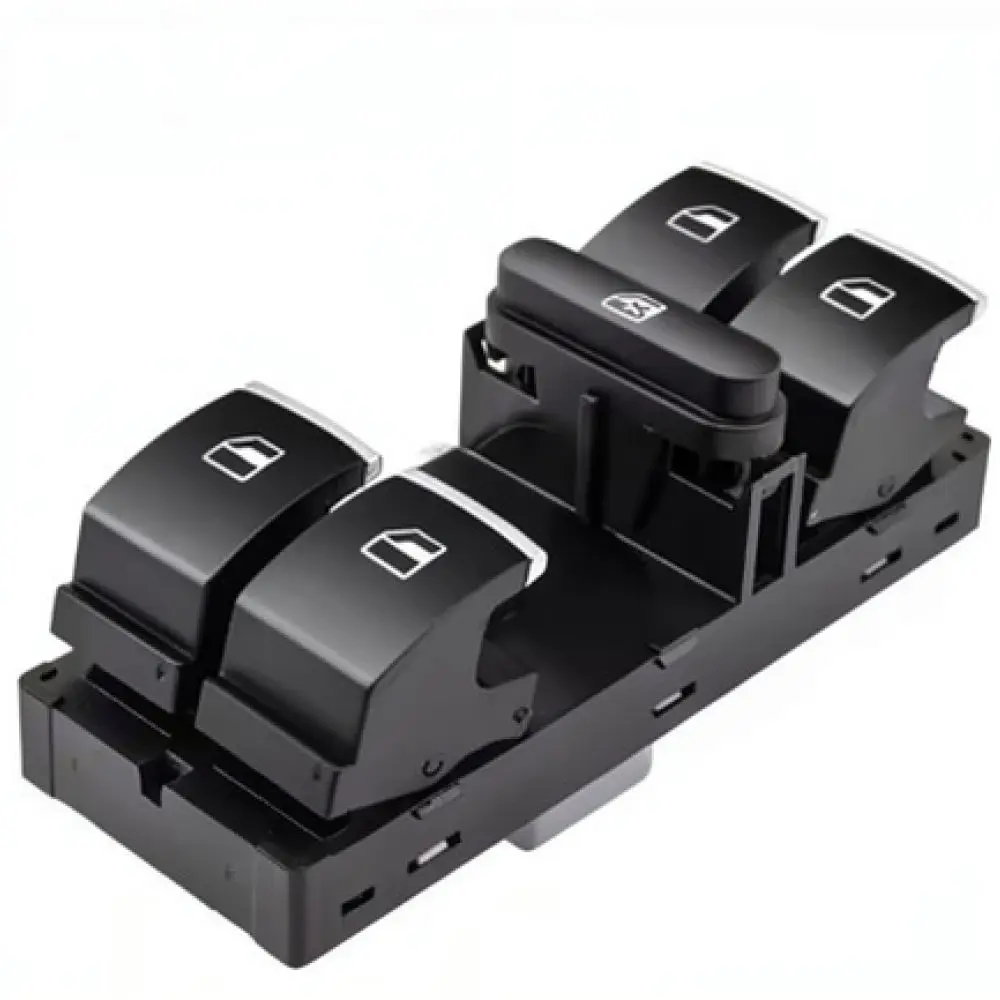 Electric Door Glass Switch For VW Tiguan 2006 2014 Power Window Control Button Replacement Master Regulator Component Part