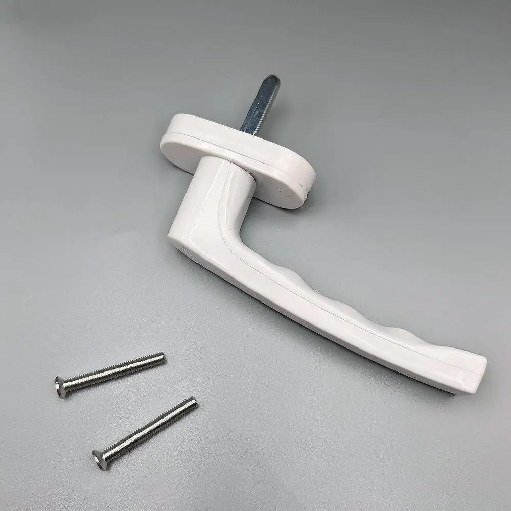 Plastic Window Door Handle Rotating Lever Replacement Hardware Fitting Accessories For Home Repair Projects