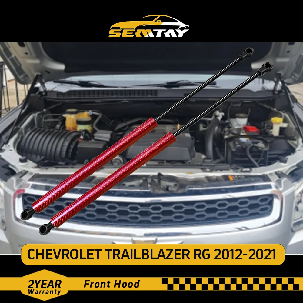 

Стойки капота SEMTAY, совместимые с 2012-2021 CHEVROLET TRAILBLAZER RG, поддержка подъема капота, пружинный демпфер