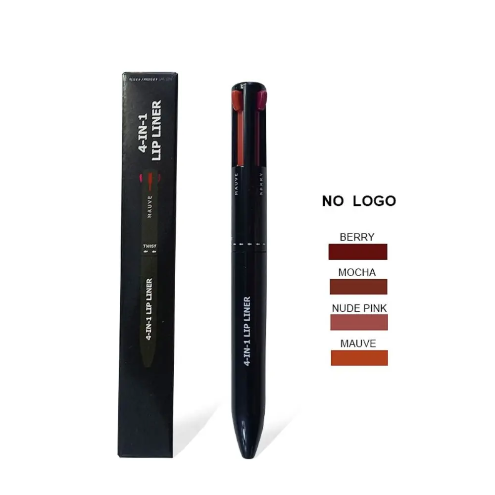 Longa duração Lip Liner Pen, impermeável Maquiagem Pen, alta cor, Rendering Matte Textura, Novo