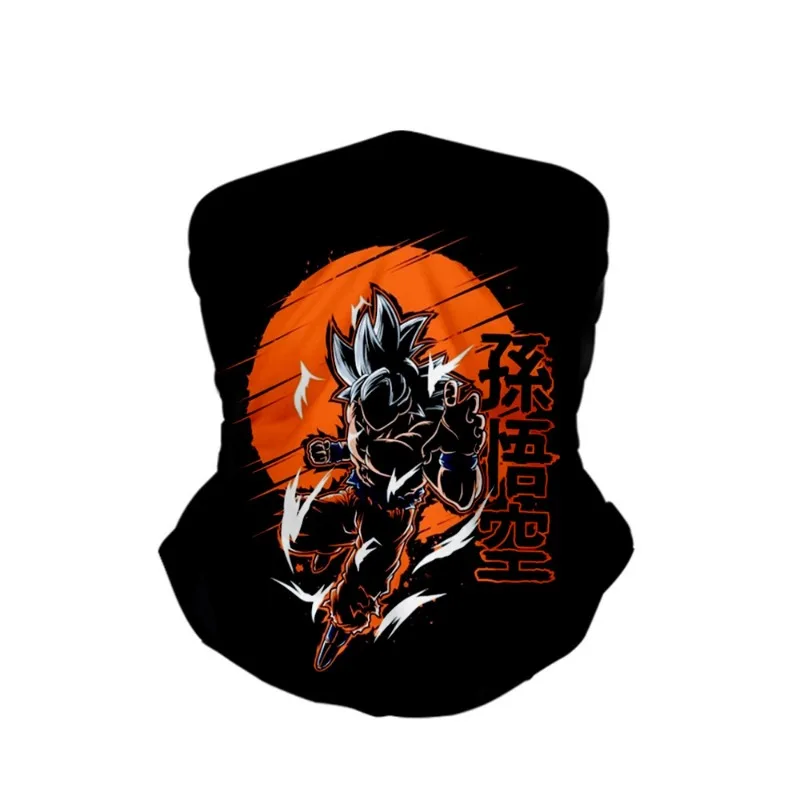 Nuevo Dragon Ball Z Goku Vegeta DBZ Bandana cuello polaina envoltura bufanda multifuncional sombreros ciclismo para hombres mujeres adultos lavable