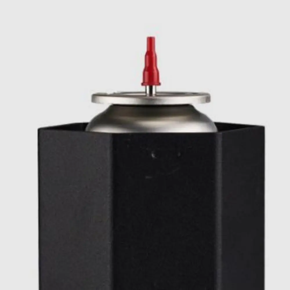 10 قطعة محول فوهة عالمي جديد خزان بلاستيكي أحمر في خزان قابل للنفخ رذاذ قابل لإعادة الاستخدام محول رأس عبوة الغاز #4