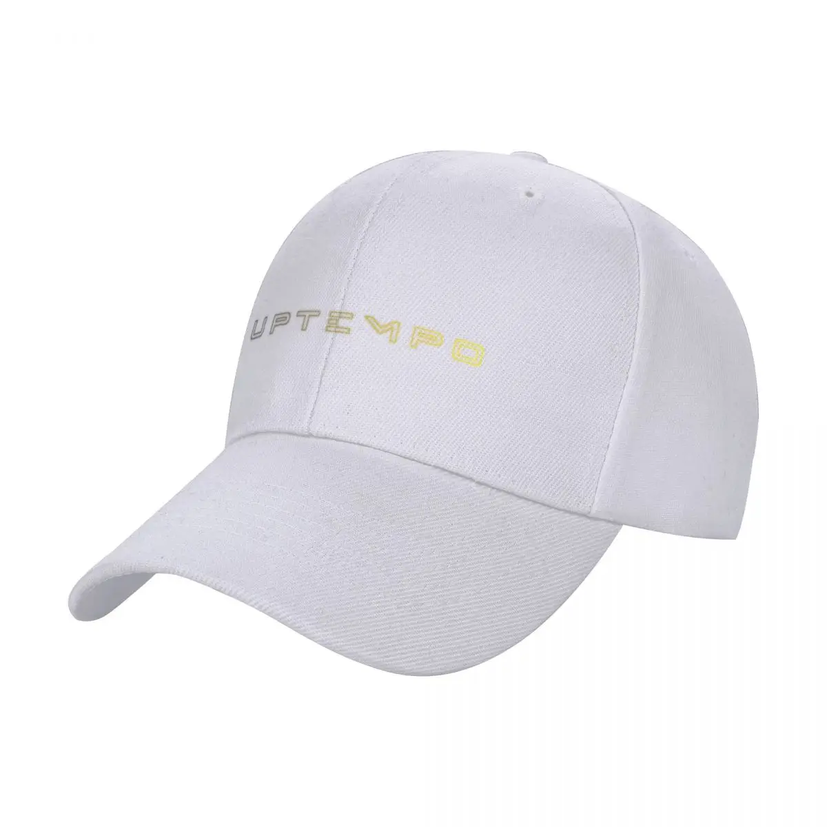 Uptempo Hardstyle - Yellow Gradient Neon Logo Baseball Cap Fishing cap Luxury Hat Man Women's