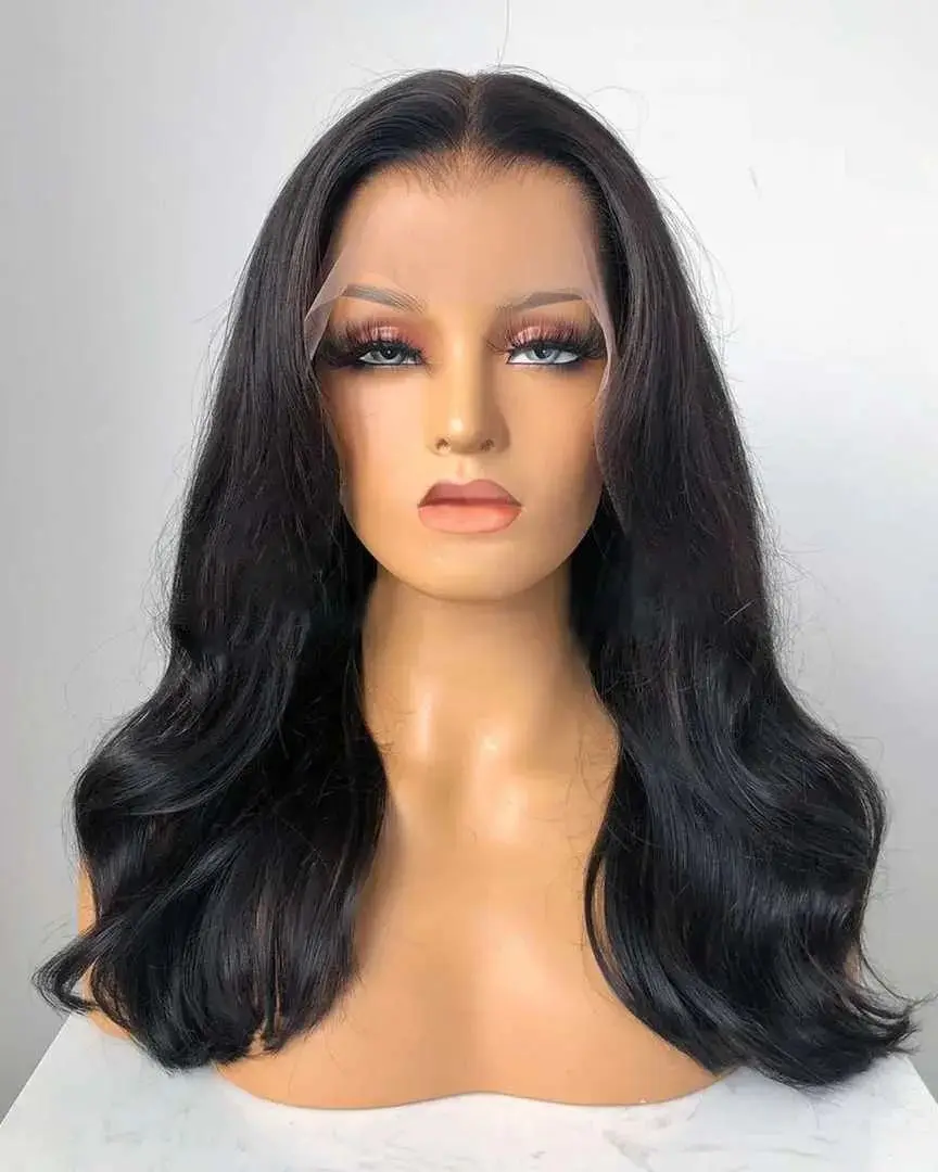 Body Wave Lace Front Wig 13x4 13x6 Hd Transparent Lace Frontal Wigs For Women 30 40 Inch 360 Loose Curly Human Hair Lace Wig