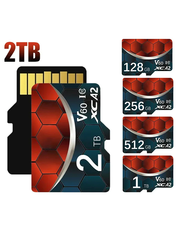 Hochgeschwindigkeits-Erweiterungskarte für Mobiltelefone 2TB TF-Karte 1TB Mini-SD-Karte 512GB TF-SD-Karte 256GB für Nintendo Switch Kamera