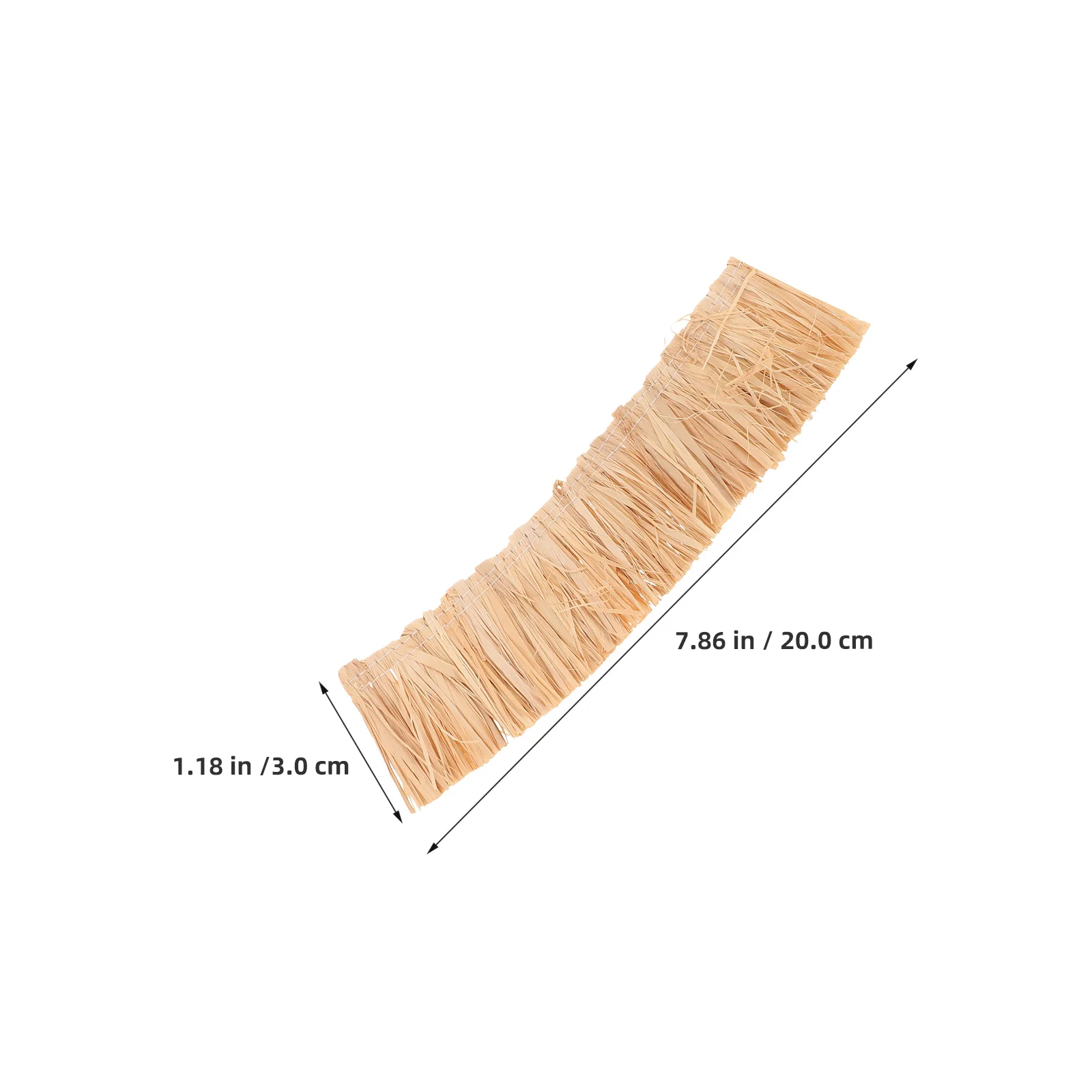 6 szt. Materiałów do mikrokrajobrazu Mini Słoma Dachowa Sztuczna Słoma do Dekoracji Domu DIY, Rękodzieła, Scen, Sztuczna Rolka Słomy