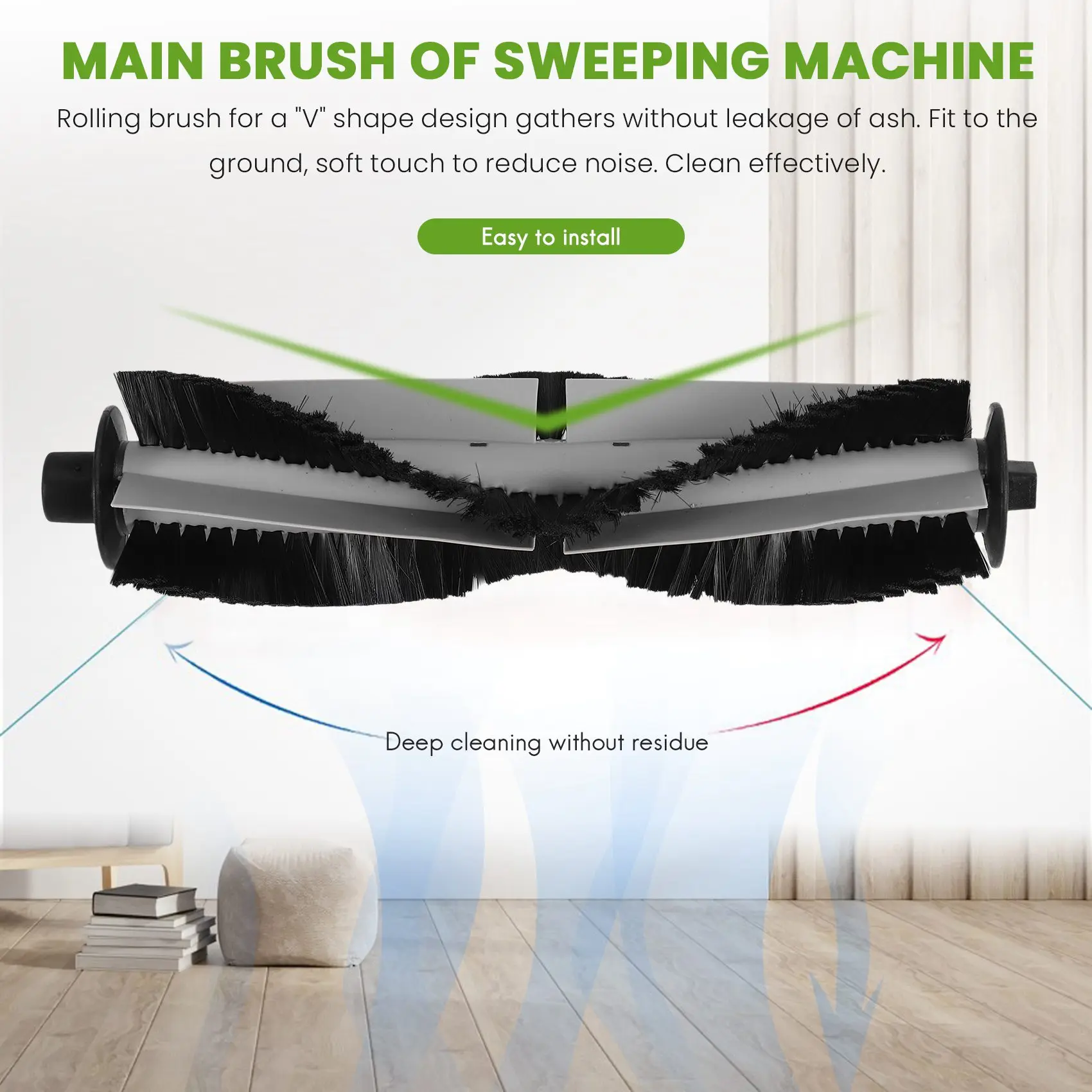 ABVT-Main Side Brush Hepa Filter For Silvercrest SSR1 SSRA1 For Ilife A9S A7 V8 V8S X750 X800 X785 V80 Robot Vacuum Parts
