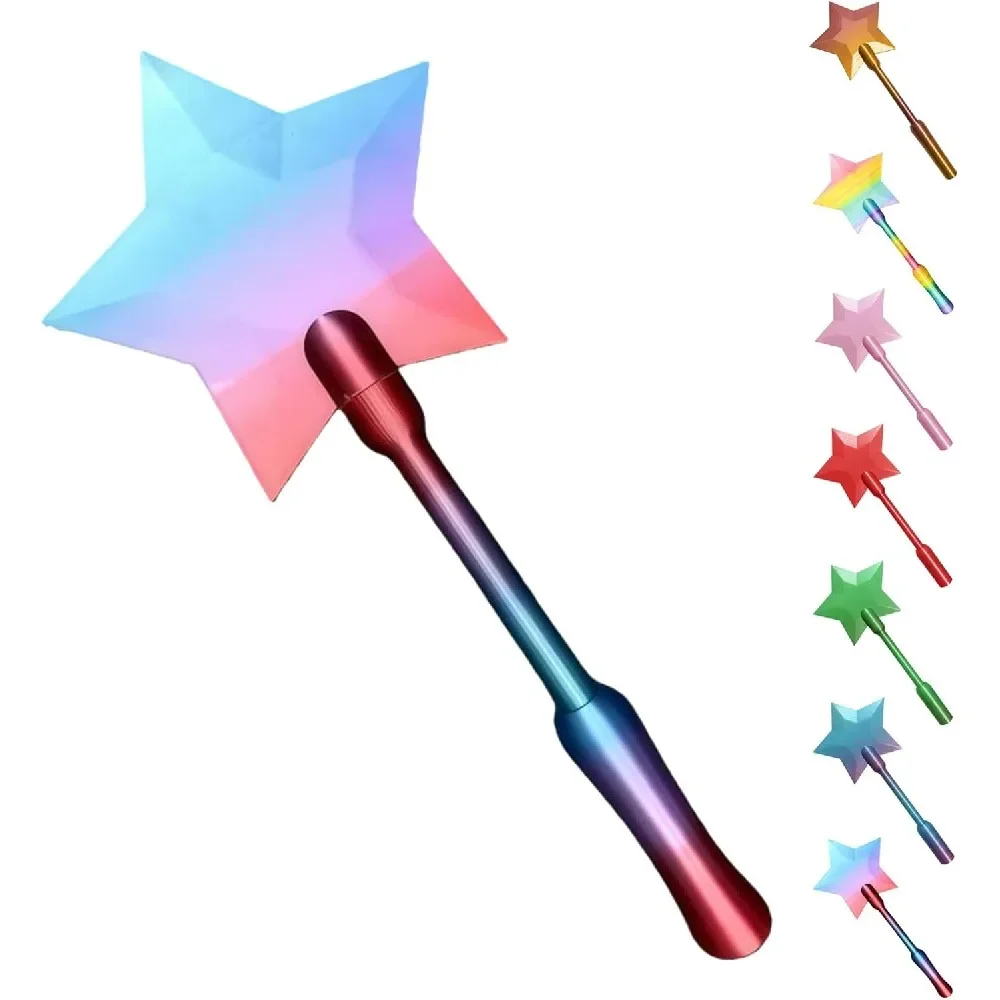3D Printed Magic Wand Credit Card Holder Payment Portable Lightweight Star Wand Style Card Stand for Daily Use Novelty Gift
