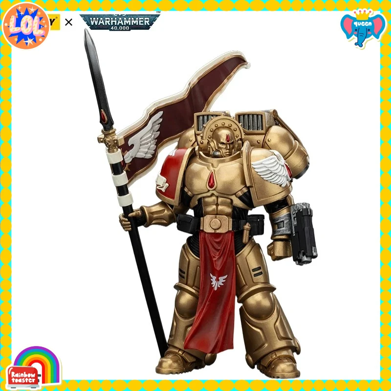 

Original in Stock JOYTOY WARHAMMER 40K Blood Angels Sanguinary Guard 3 1/18 Action Figure Model Toy Gift Collection Ornament