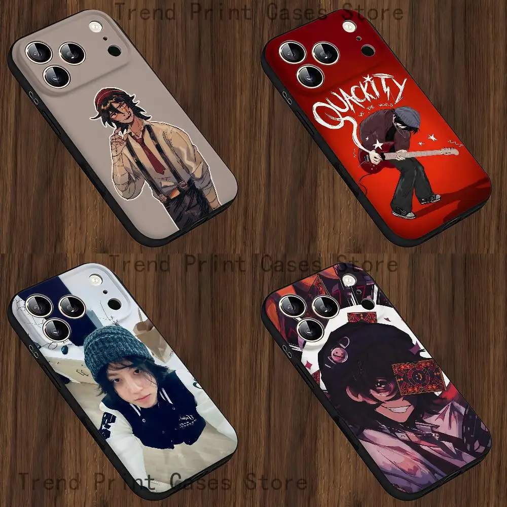 

Q-Quackity A-Alexis Phone Case For iPhone 13,16,12,14,15,11,17,Pro,Max,Plus,E,Air,Mini Shockproof Cover