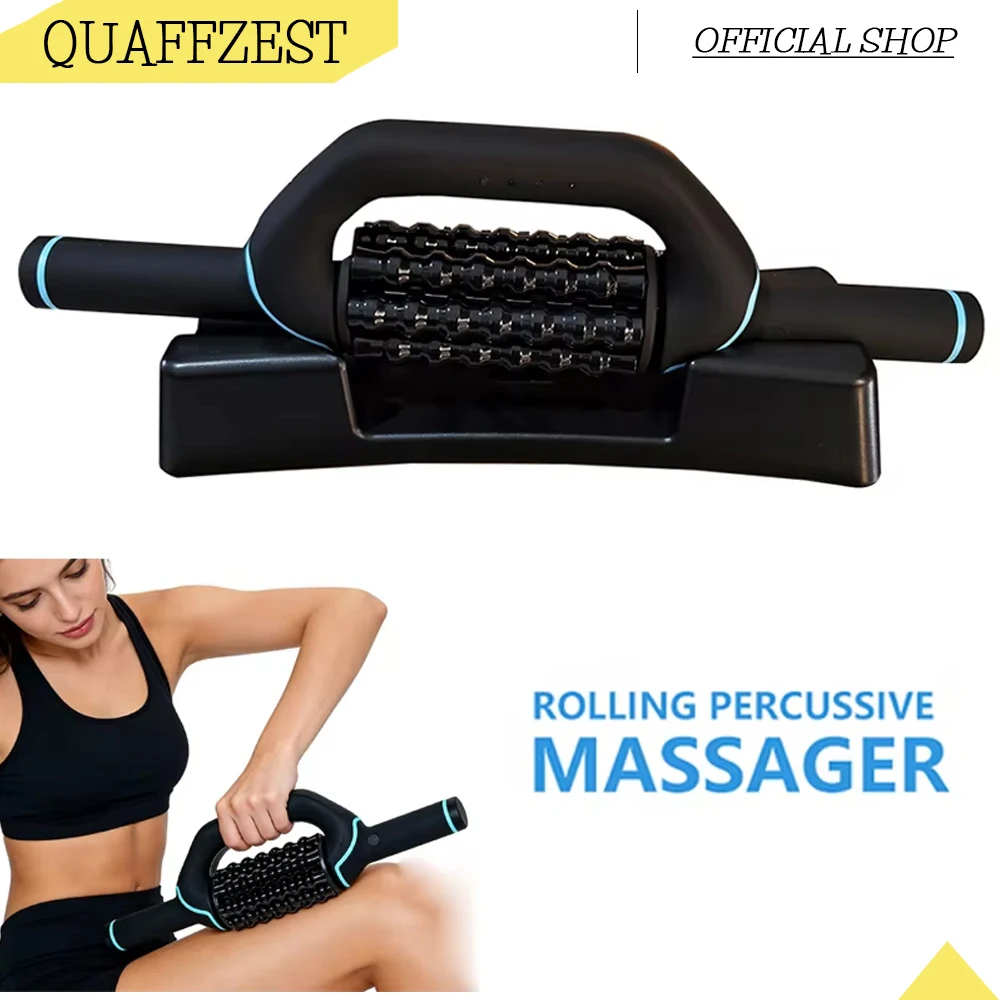 Roller Massage Impactor Deep Tissue Muscle Relaxation Rechargeable Cordless Relieve Post Exercise