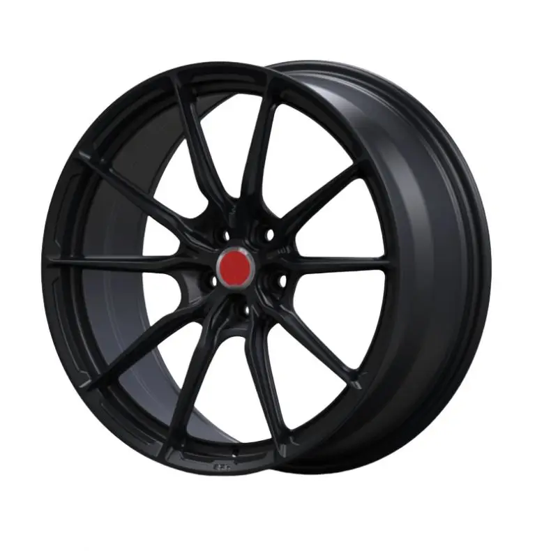 Stylish 19 Inch 19 Inch Black Matte Wheels PCD 5x115 ET30 for Sporty Ride for Dodge Challenger