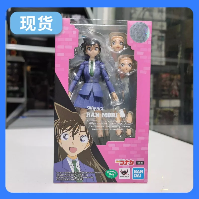 

100% Original Bandai Shf Detective Conan Action Figure Pvc Model Garage Kit Second Edition Anime Periphery Desktop Decoration