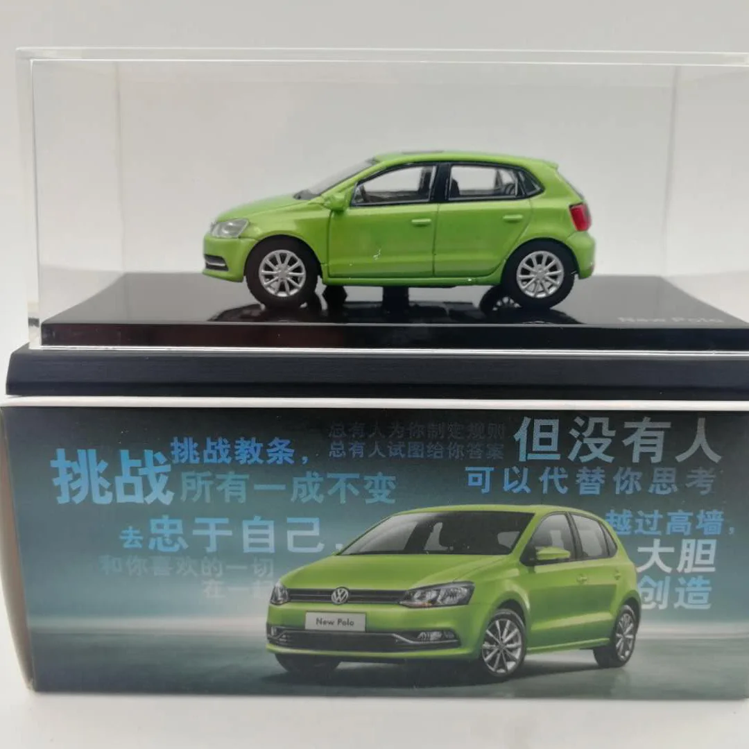 

Diecast 1:64 Scale SAIC Vw 30 polo Anniversary Edition Alloy car Model Collectible Toy Gift Souvenir Display