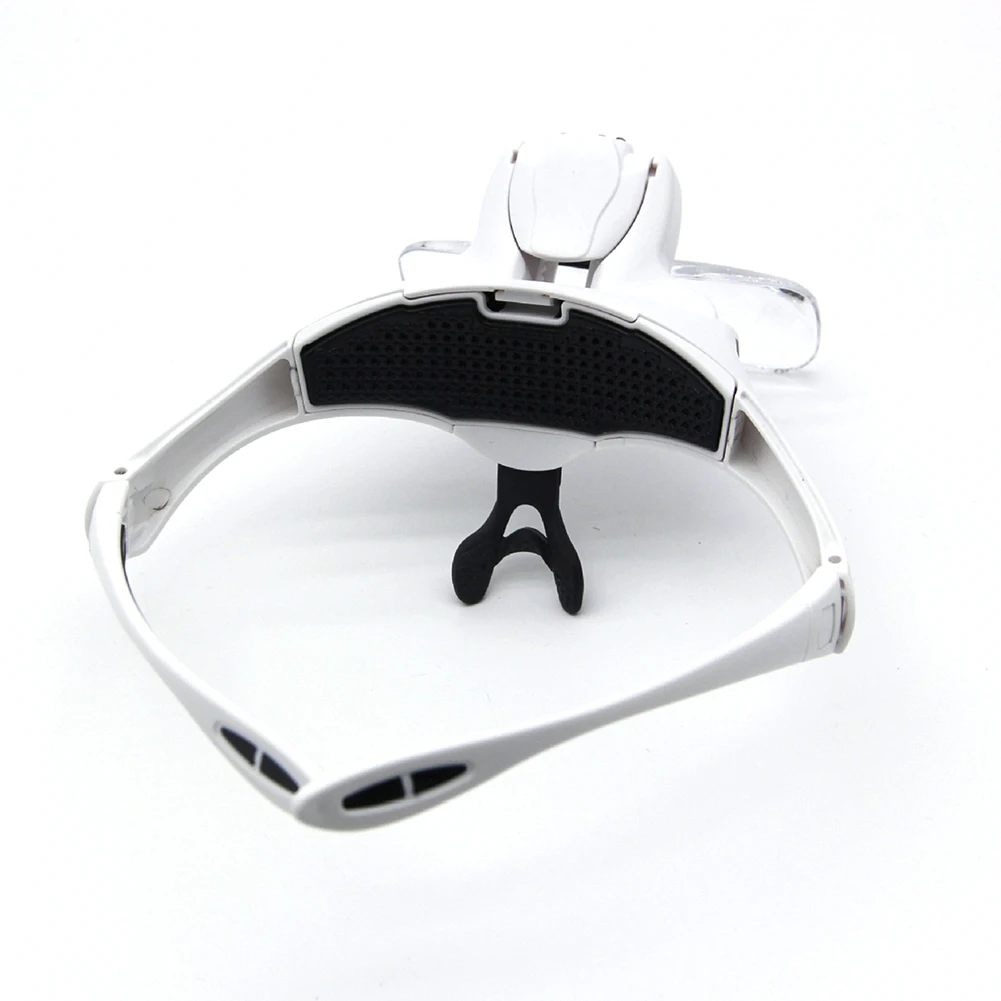 

Налобная оптическая лупа, очки, батарея большой емкости, светодиодная лупа без помощи рук, сменные линзы, портативные