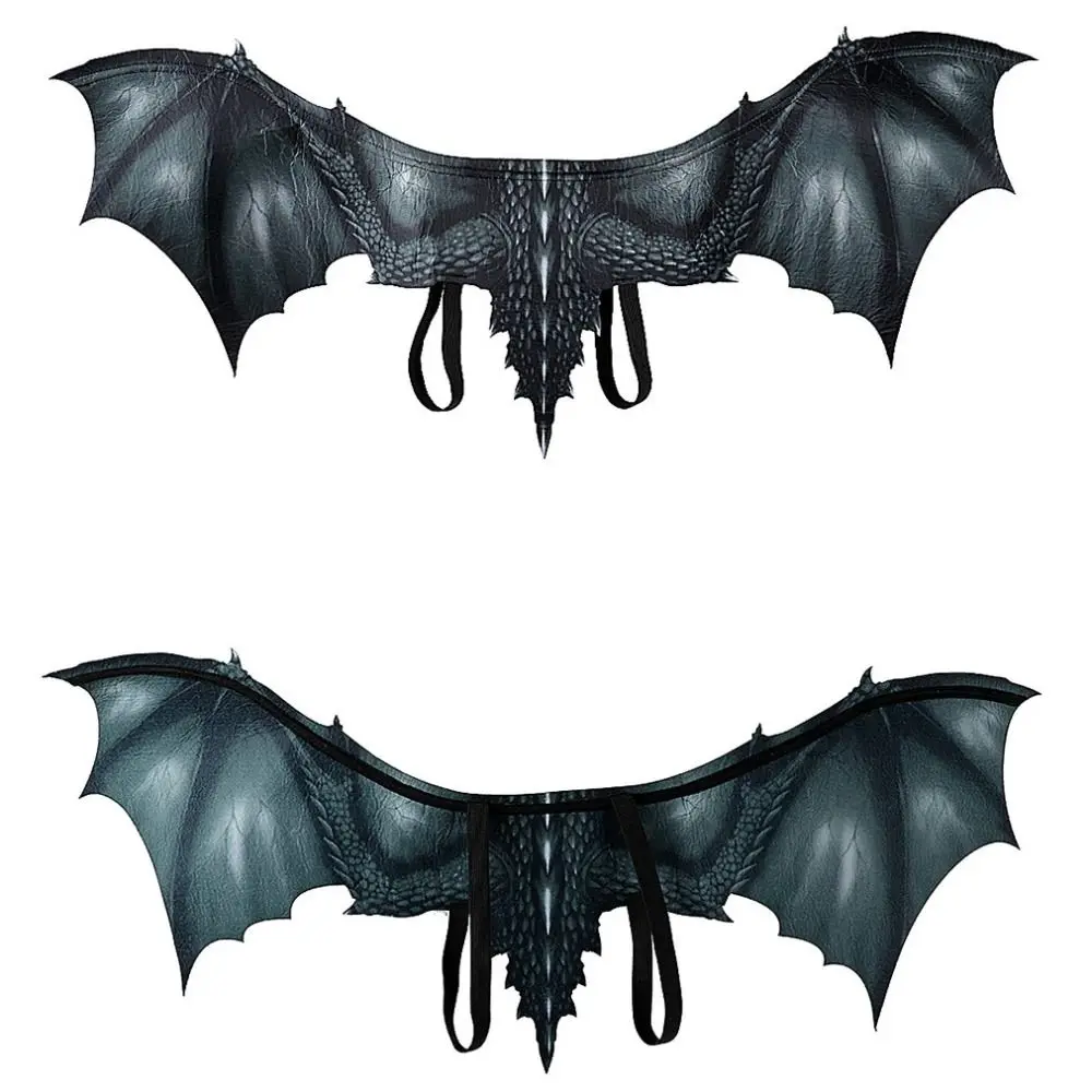 Halloween Decoration Dragon Wings Carnival Props Animal Costume Dragon Costume Gift Folding Dragon Cosplay Masquerade Kids